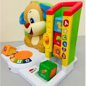 FISHER-PRICE LAUGH LEARN FIRST WORDS SMART PUPPY ENGLISH EDITION